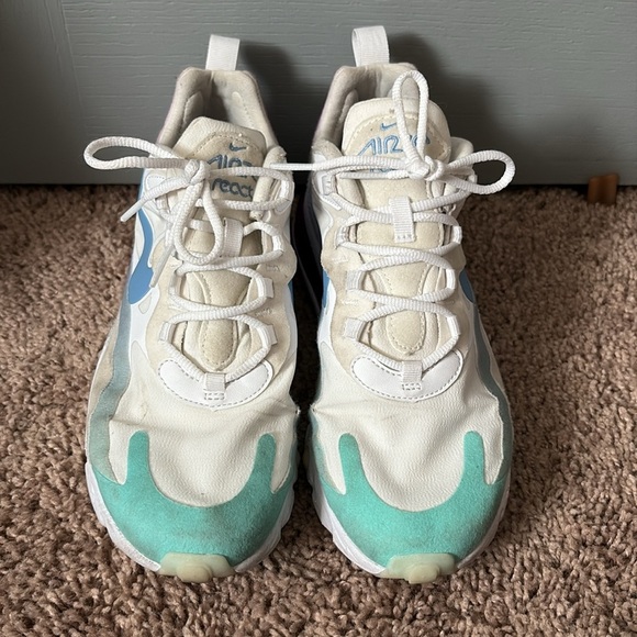 Nike Women's Air Max 270 React Gradient Shift Aurora Purple Size 7.5 - Picture 2 of 13